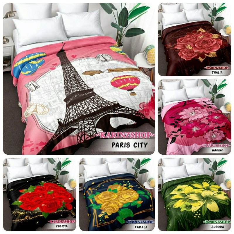 Selimut Internal 160x200 Paris City/Nadine/Thalia/Aurora/Felicia/Kamala