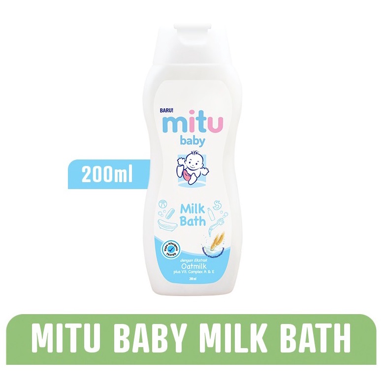 MITU MILK BATH OAT BTL 200ML