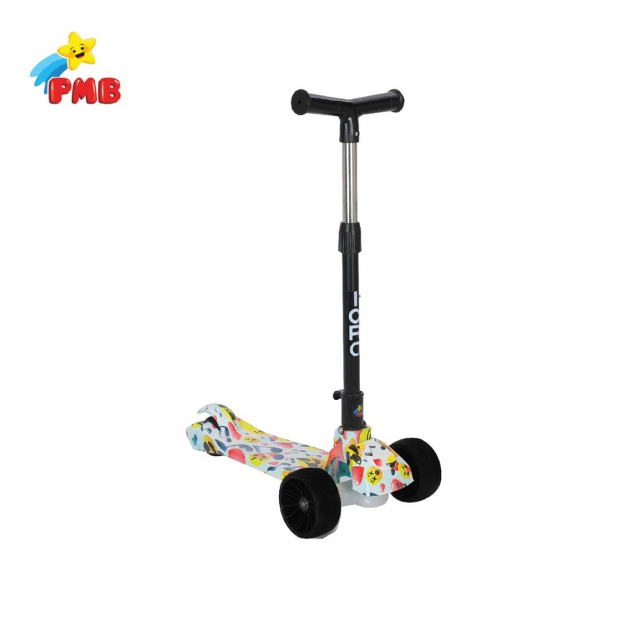 Skuter Anak IORA ST07 PMB TOYS Sekuter Otoped Roda Tiga Scooter Garansi Original SNI COD-7