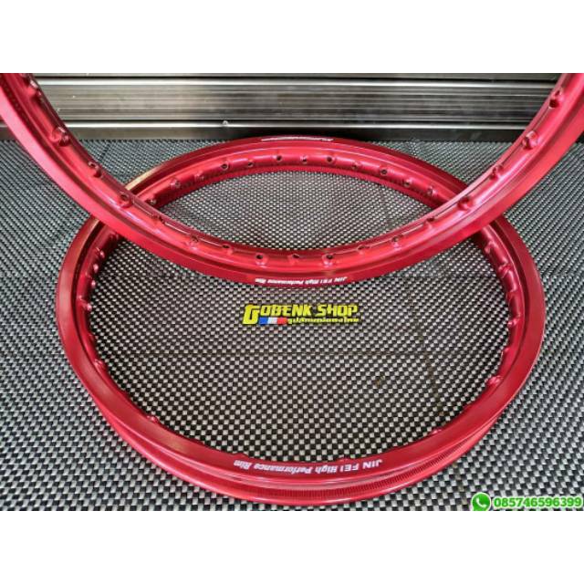 VELG JINFEI RED MERAH 140 140  RING 17