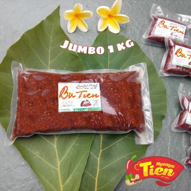 

[Jumbo 1 kg] Sambel Pecel Czhakrinala Plus Mede ~ ORIKAME | Sambal Pecal Sehat Authentics Taste