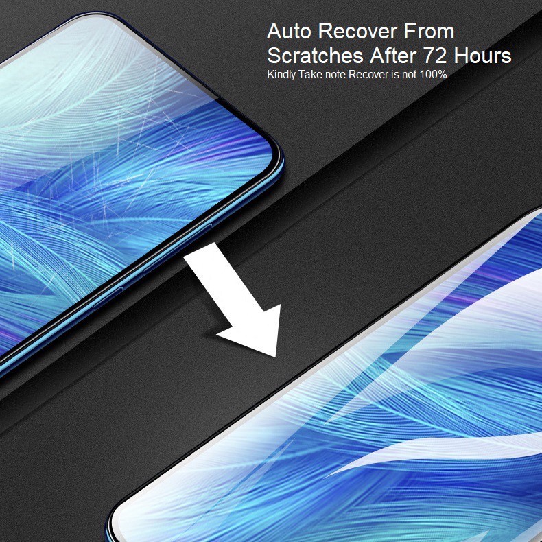 Oppo Find X3 Pro / Find X3 / Find X / Find X2 Pro / Find X2 / A54 / Reno 5 Pro / Reno 5 / A73 / A15S / A15 Hydrogel Soft TPU Screen Protective Film