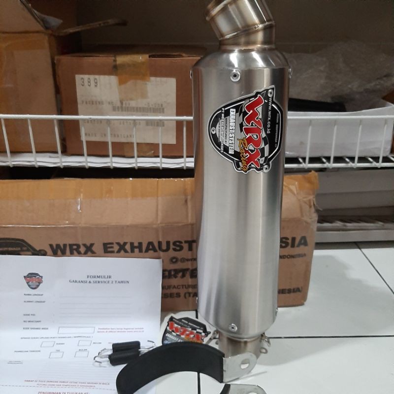 selincer silincer knalpot kenalpot original WRX TRIOVAL K3 ninja cbr fu mt25 r25 sonic vixion r15