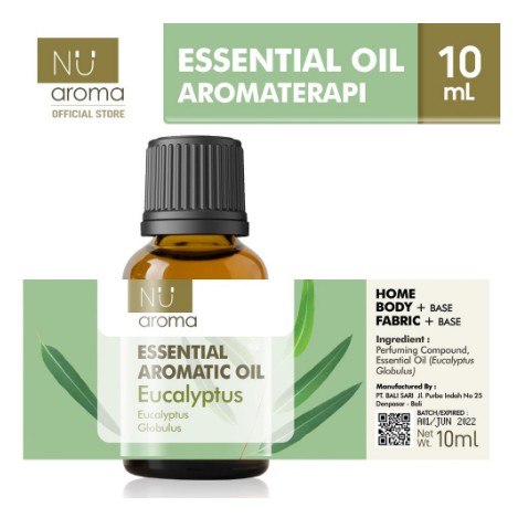 Nu Aroma Essential Aromatic Oil Eucalyptus / Kayu Putih