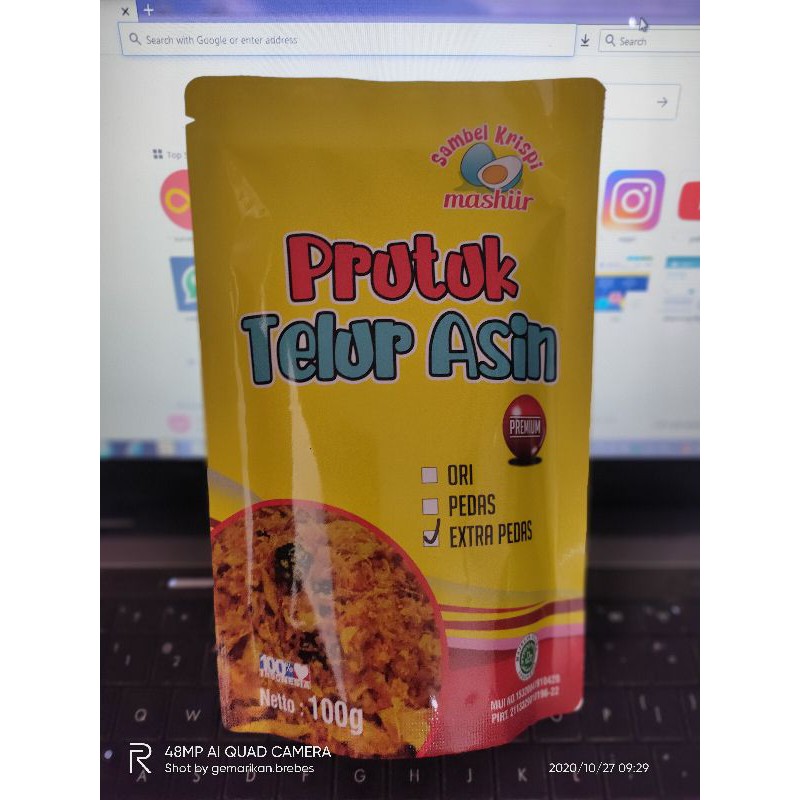 

Prutuk Telor Asin Khas Brebes