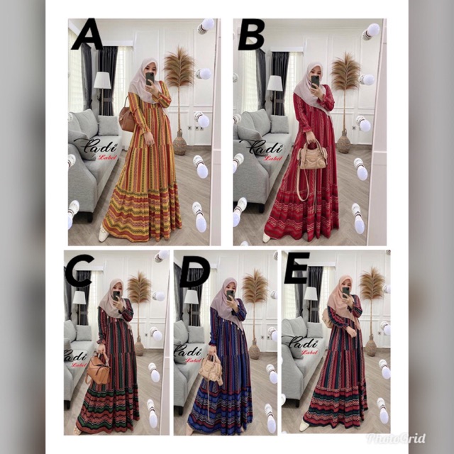 READY AYOKA DRESS VOL 2 ORI BY PADI