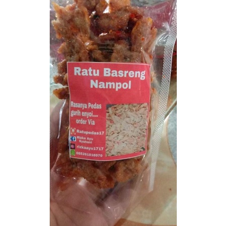 

Basreng Ratu Pedas 125gr