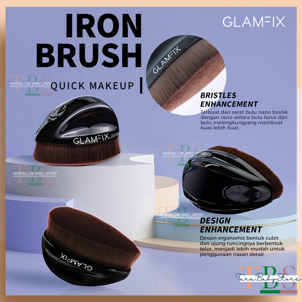 Glam Fix Iron Brush