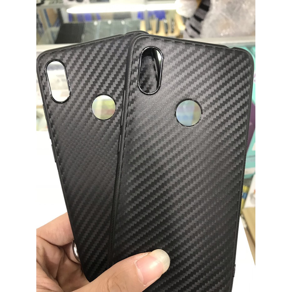 Slim case carbon anti panas black for vivo v15