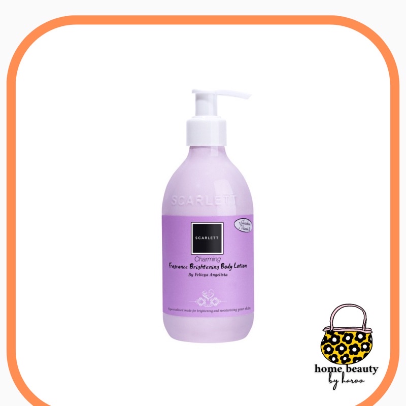 Scarlett Whitening Body Lotion Charming