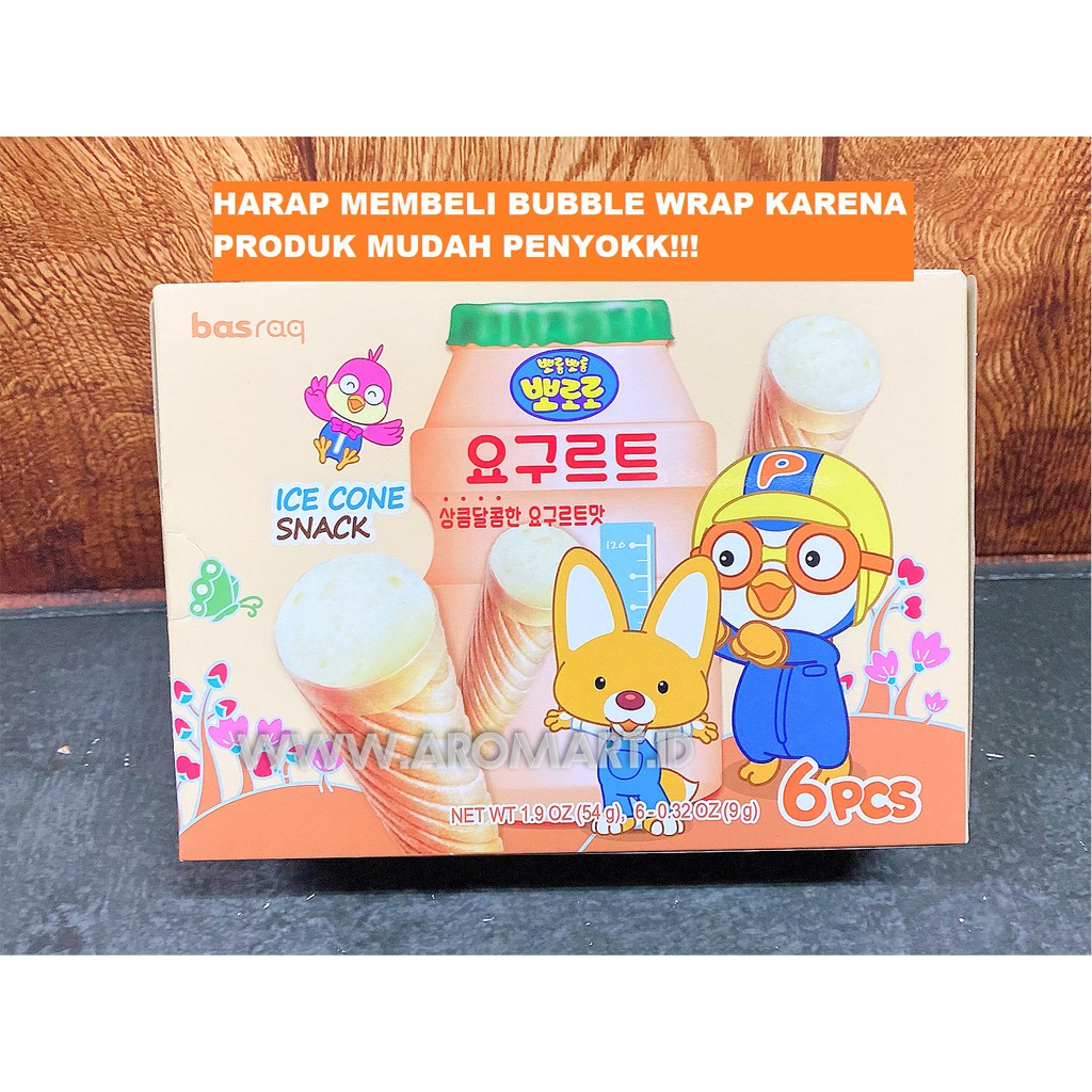 

Pororo Yogurt Ice Cone Snack - 54g