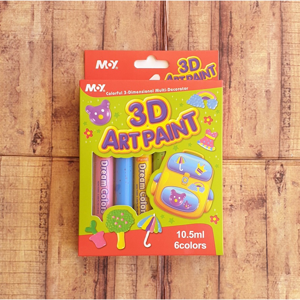 Mainan Edukasi DIY 3D Art Paint Creative Glue MY 803