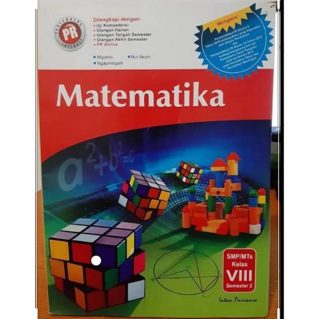 Buku lks MATEMATIKA INTAN PARIWARA KELAS 8 SEMESTER 2
