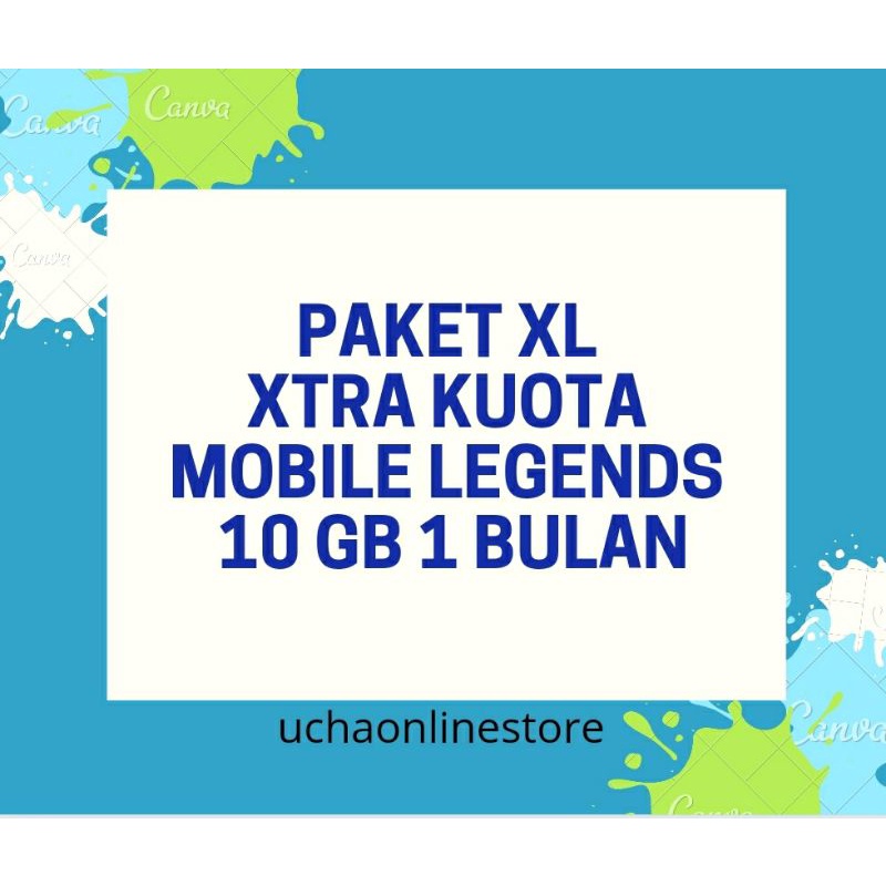PAKET XL XTRA KUOTA MOBILE LEGENDS 10 GB