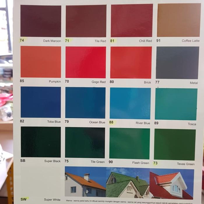 Avian YOKO ROOF Cat Genteng Seng Grc Asbes Lapangan Kaleng Galon 4Kg