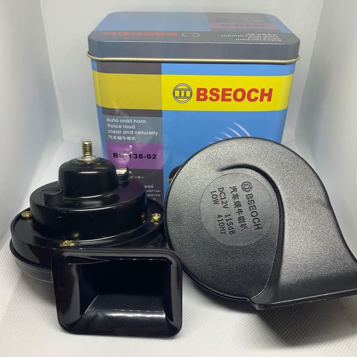 Klakson Keong Mobil Universal Dual Tone Waterproof auto Snail Horn 12V