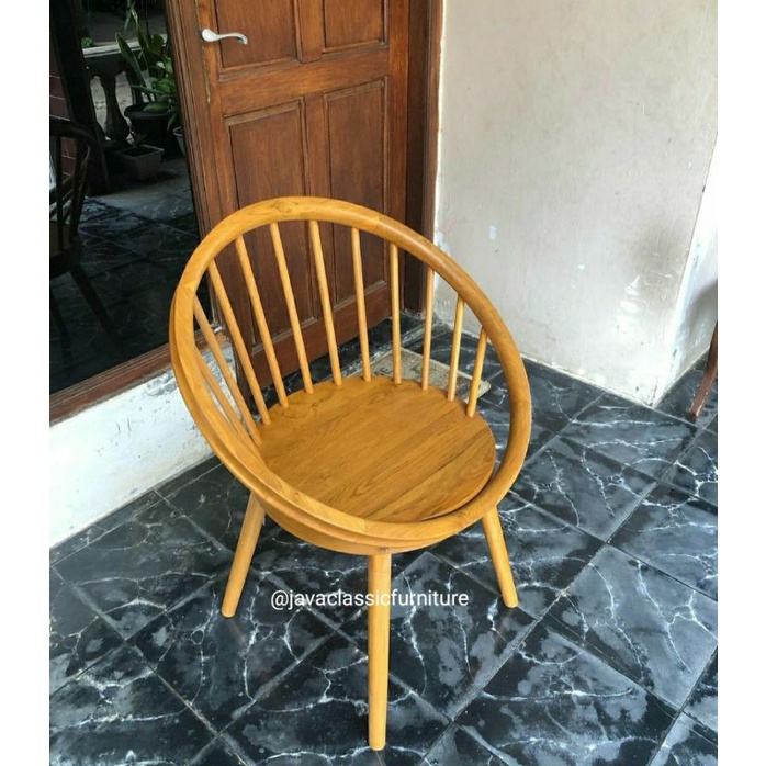 KURSI TERAS JARI JARI PARABOLA UNIK BAHAN KAYU JATI FINISHING NATURAL FURNITURE JEPARA-2