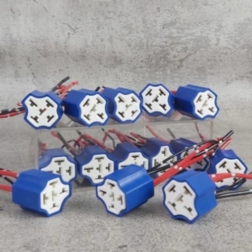 SOKET KABEL RELAY KLAKSON &amp; LAMPU KAKI 4 &amp; 5 KERAMIK