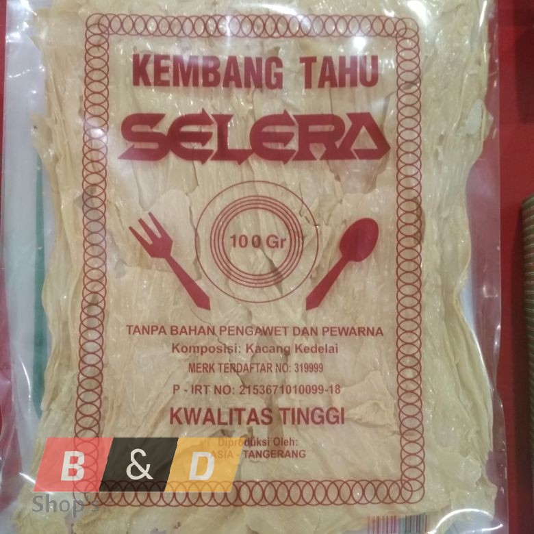 

SELERA SEDAP. Kembang Tahu Netto 100 Gram.