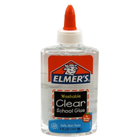 

ELMERS Clear Glue 147ML Lem Sekolah Lem Kertas Slime Mainan E305