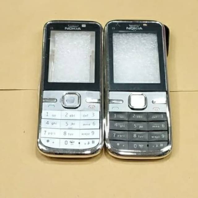 Housing Casing Nokia C5-00 C5 RM645 RM-645 RM745 RM-745 Depan Belakang