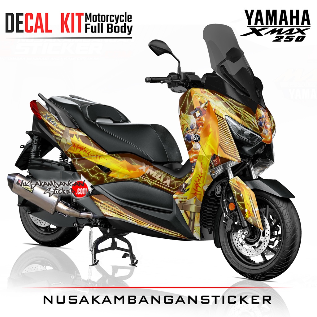 Stiker Xmax Mobile Legend Gold