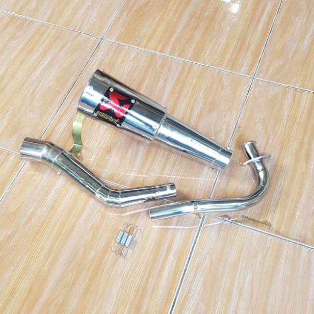 KNALPOT MIO SPORTI-MIO SOUL CARBU AKRAPOVIC GP ROSI TITAN