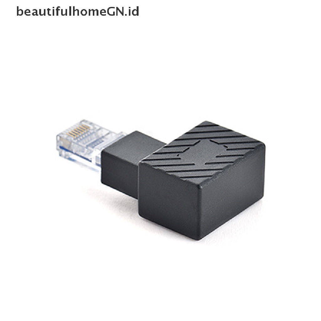 { beautifulhomeGN.id } 90 Degree 270 Degree Up Down Left Right Multi-angle RJ45 Male to Female Lan ~