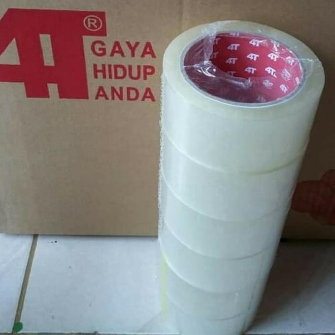 

Termurah Lakban bening 4T 1 Dus 72 Roll