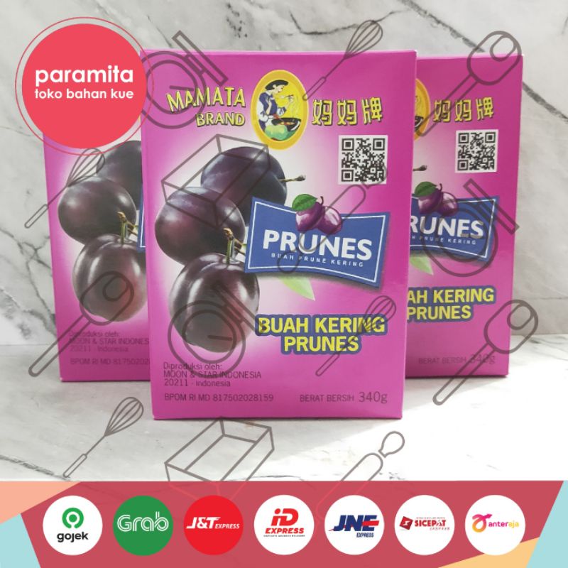 Mamata Prunes Buah Prunes Kering 340 gr