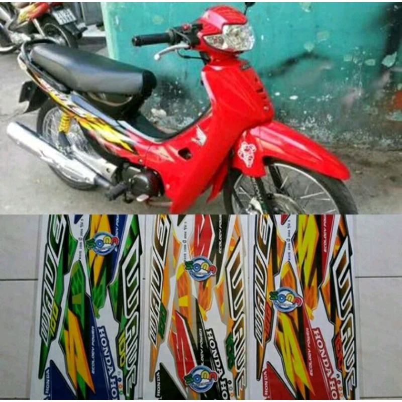 striping wave s 100 thailand buat supra x