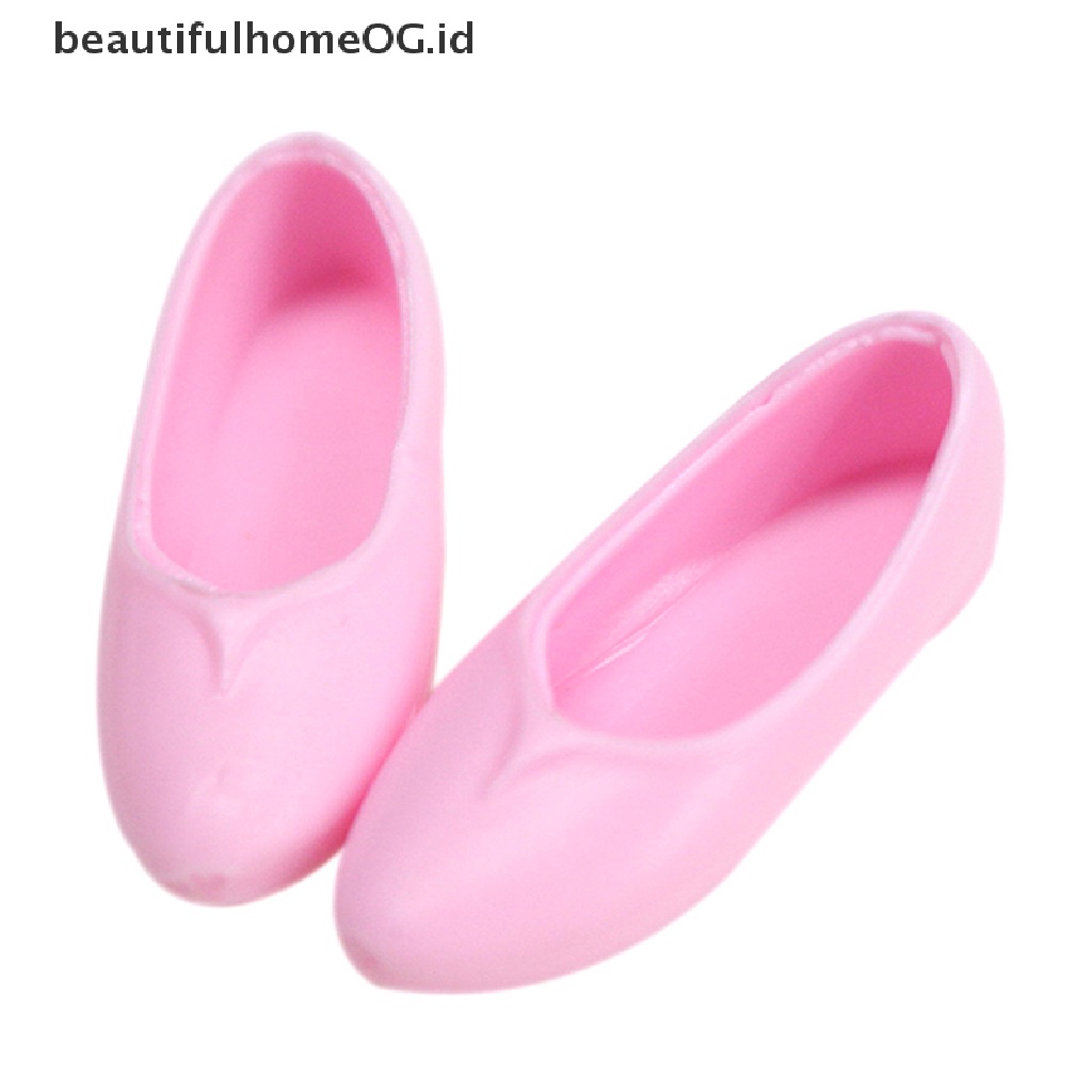 Sepatu Sandal Hak Datar Untuk Boneka Barbie BJD