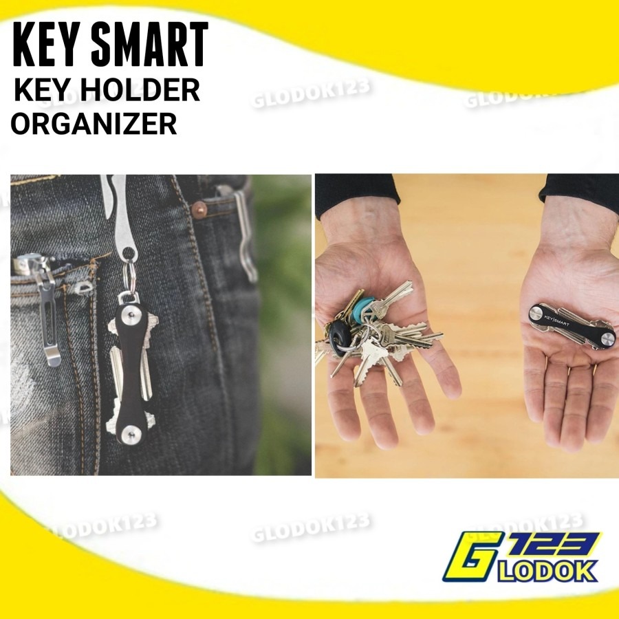 Gantungan Kunci Key Holder Keychain Keysmart Organizer