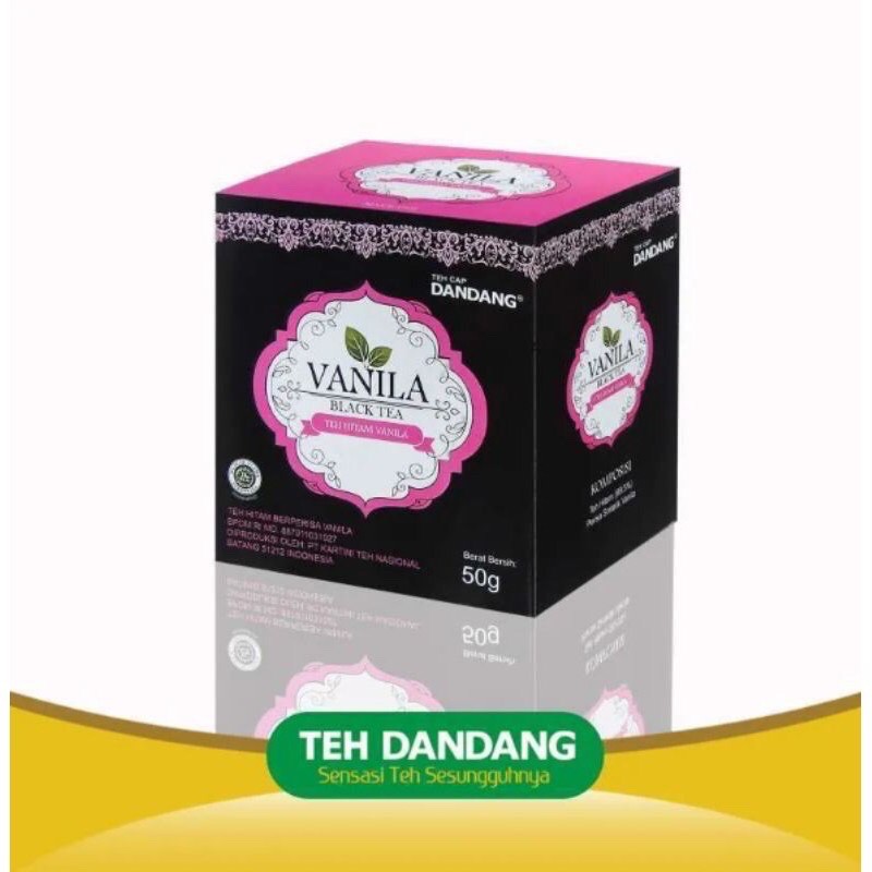 

Teh Tubruk Cap Dandang | Teh Dandang Vanila 50gr x 5BOX