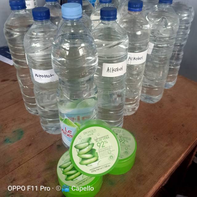 Hand Sanitizer Alkohol 90% Aloevera