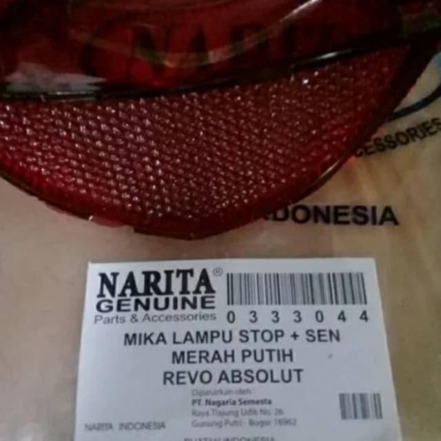 Mika Lampu Stop Honda Revo Absolut revo fit karburator