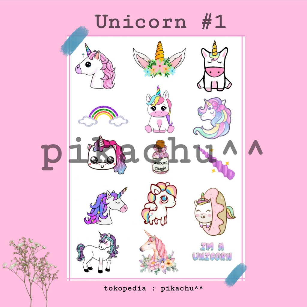 

Sticker Aesthetic Unicorn #1