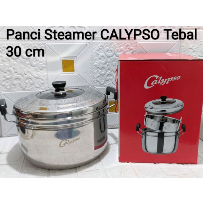 PANCI STEAMER CALYPSO TEBAL 30CM TEBAL