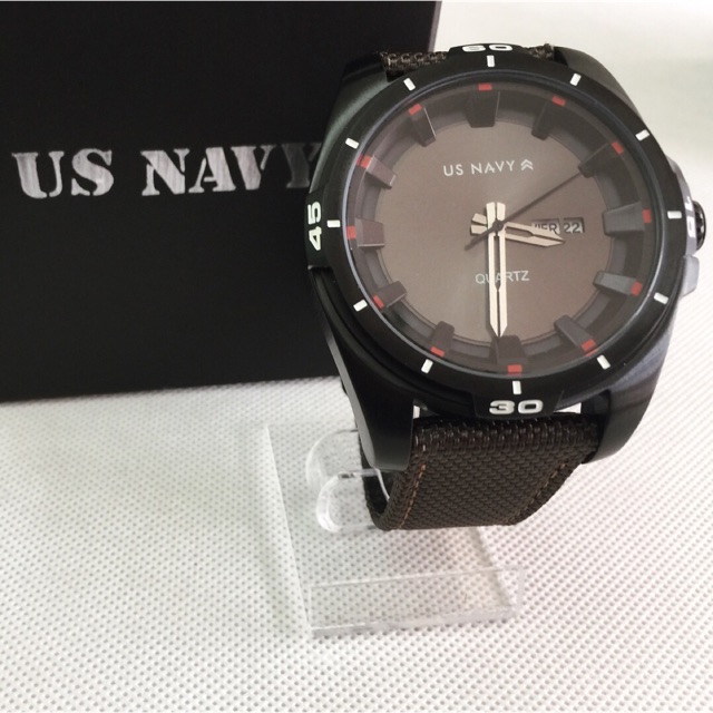 JAM TANGAN PRIA US NAVY F6083G ORIGINAL