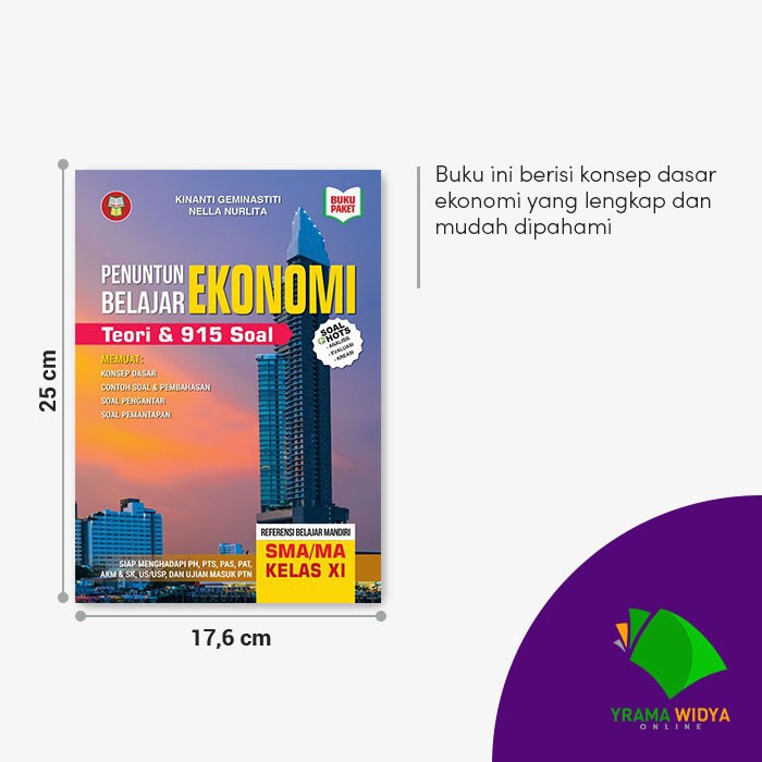 Yrama Widya - Penuntun Belajar Ekonomi SMA Kelas 11