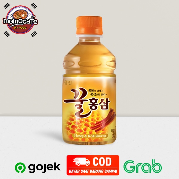 

Woongjin Honey Red Ginseng Korean Drink | Minuman Madu & Ginseng Merah Korea 280ml
