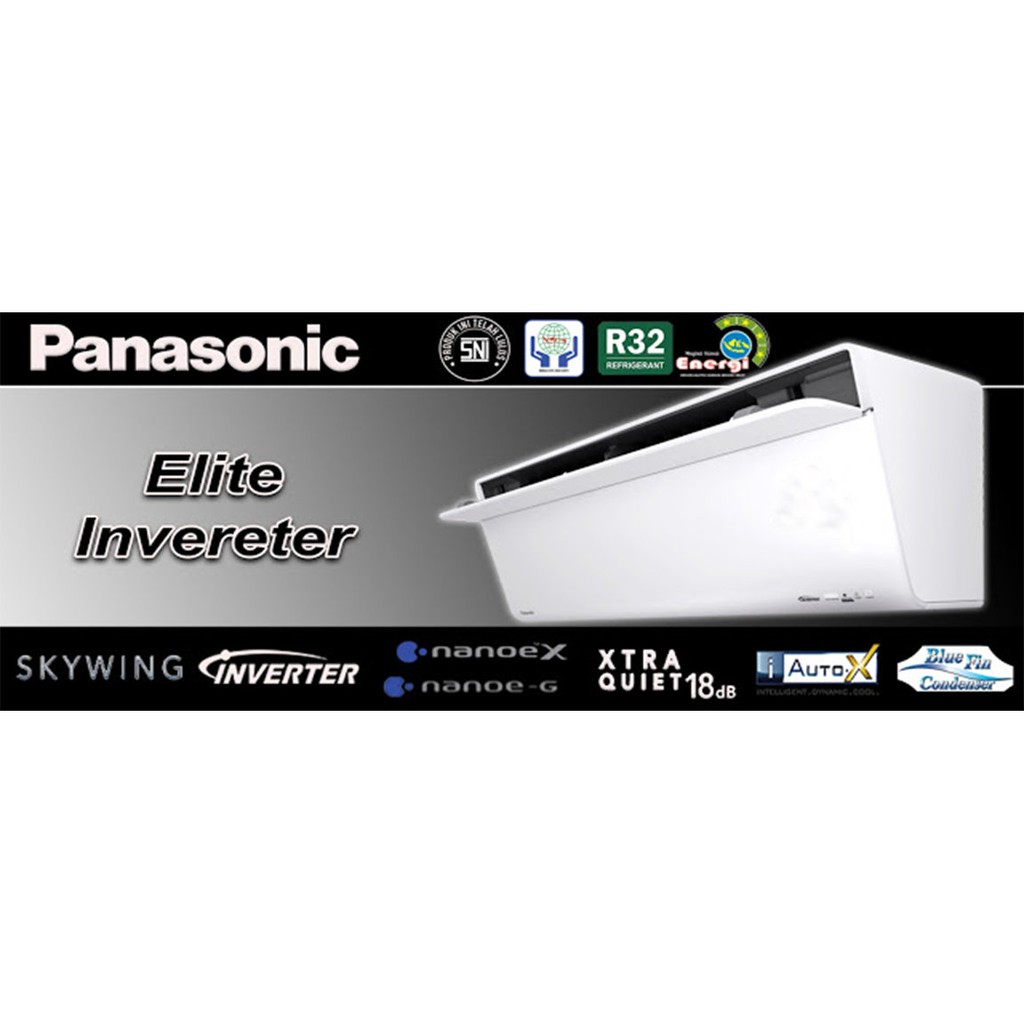 Ac Panasonic Cs Vu10ukp 1 Pk Split New Elite Inverter Sky Series Indonesia