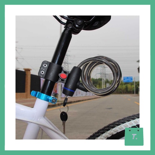 Gembok Sepeda MTB Lipat Cycle Lock Key - TGIX450D1