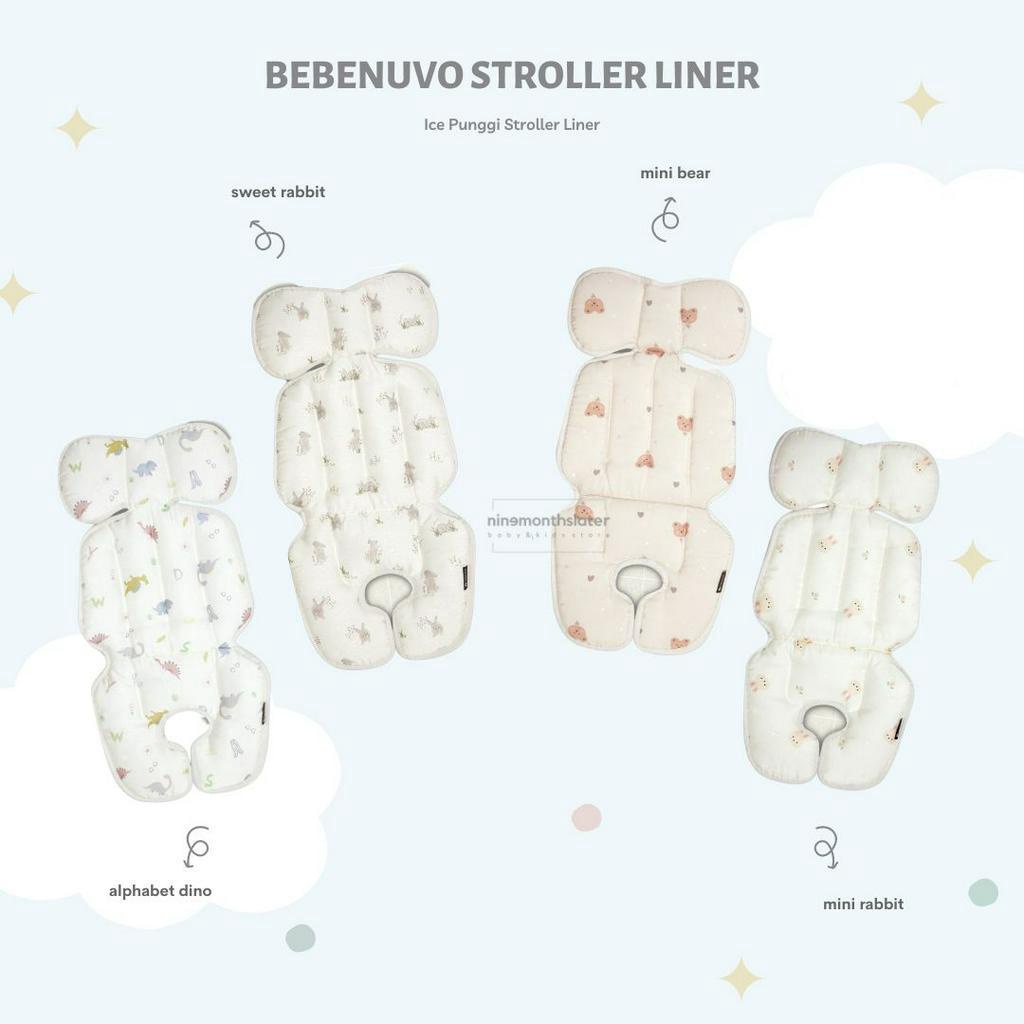 Bebenuvo Stroller Liner - Alas Stroller Korea Kereta Dorong Bantalan Anak Bayi Seat Pad Baby Padding