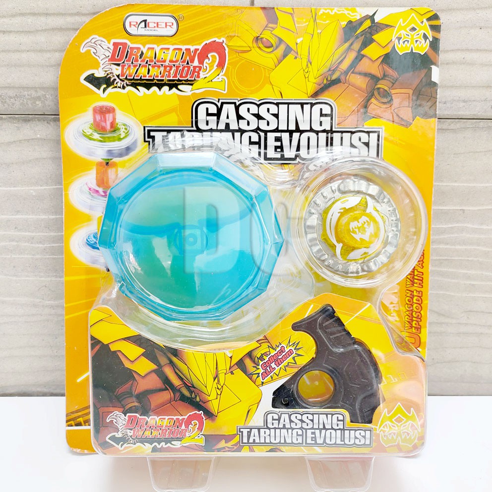 GASING TARUNG EVOLUSI DRAGON WARRIOR GANGSING TARIK BEYBLADE