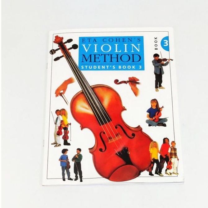 Buku biola Eta Cohen's Violin Method student book tersedia level 1 2 dan 3 Buku biola