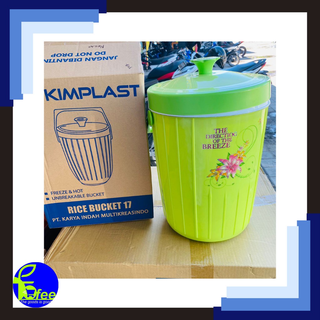 [IMPORT] -Rice Bucket Kimplast 17 Liter