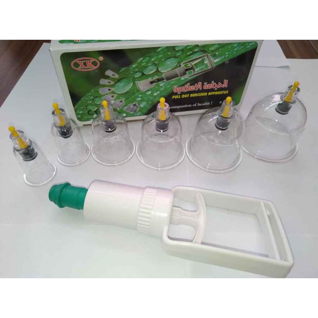 Alat Bekam Kop Angin 6 Pcs