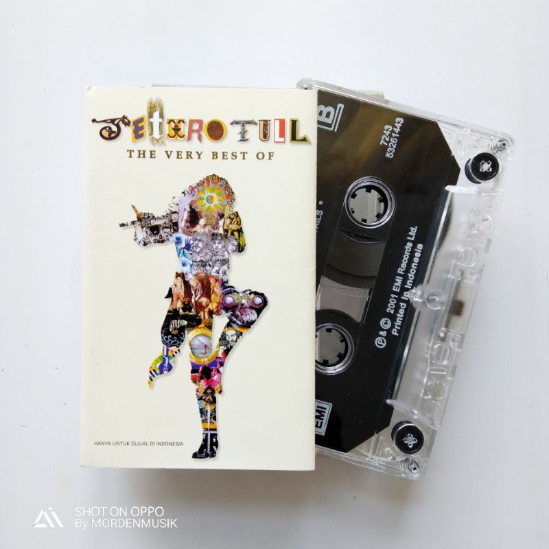 Kaset Jethro Tull album the very best of