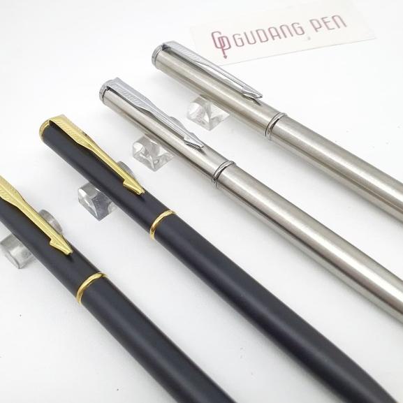 

▼ Pulpen Metal Insignia Bisa Cetak Logo - Matte Black GT ✶